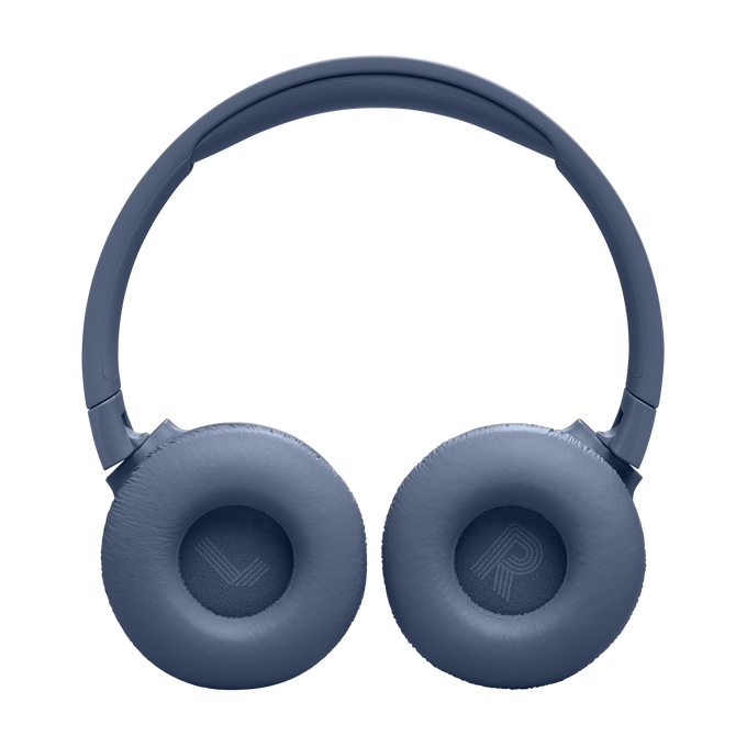 JBL Tune 670NC - Blue - Adaptive Noise Cancelling Wireless On-Ear Headphones - Detailshot 5 image number null